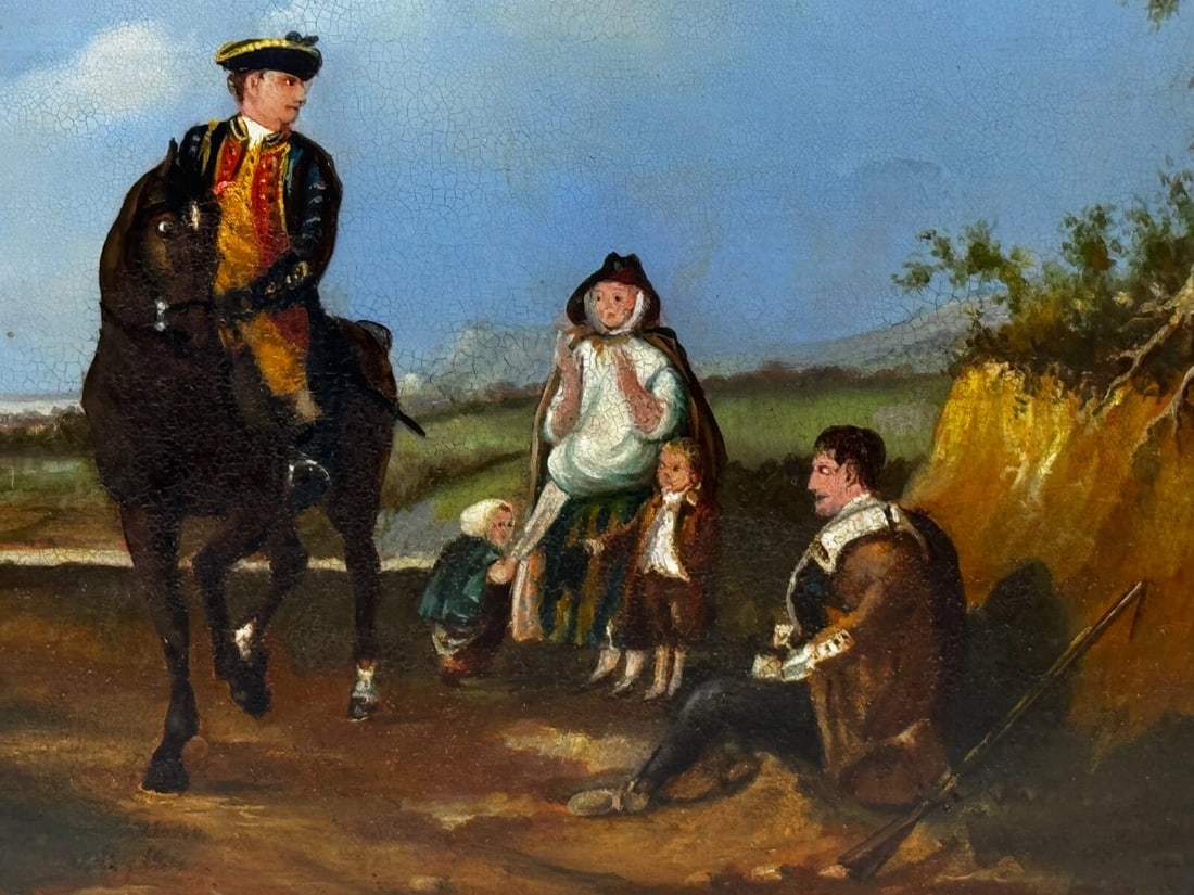19th Century Oil Painting Lieutenant General John Manners Marquess of Granby - 7