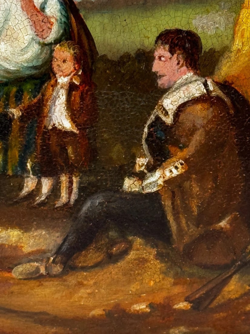 19th Century Oil Painting Lieutenant General John Manners Marquess of Granby - 8