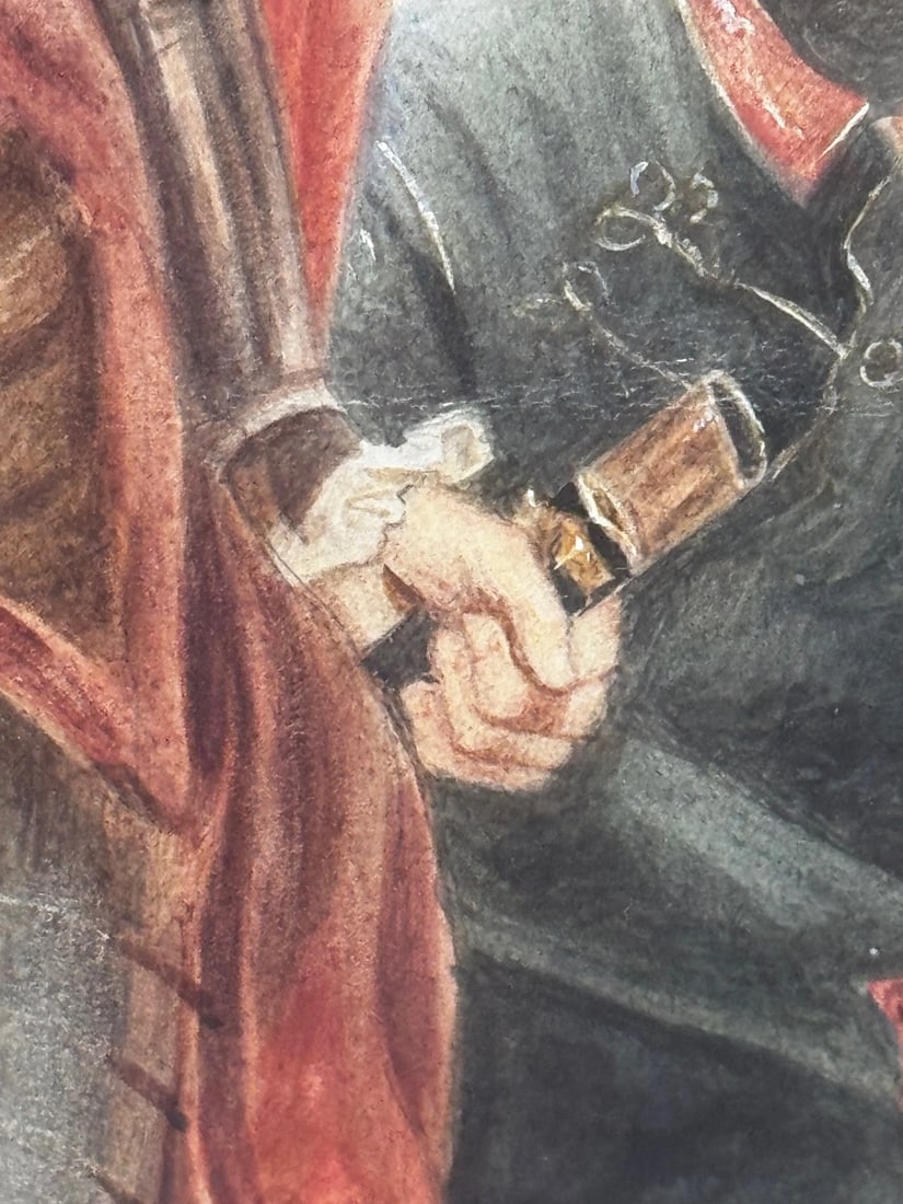 Charles Stanhope Third Earl of Harrington with Marcus Richard Fitzroy Thomas - 17