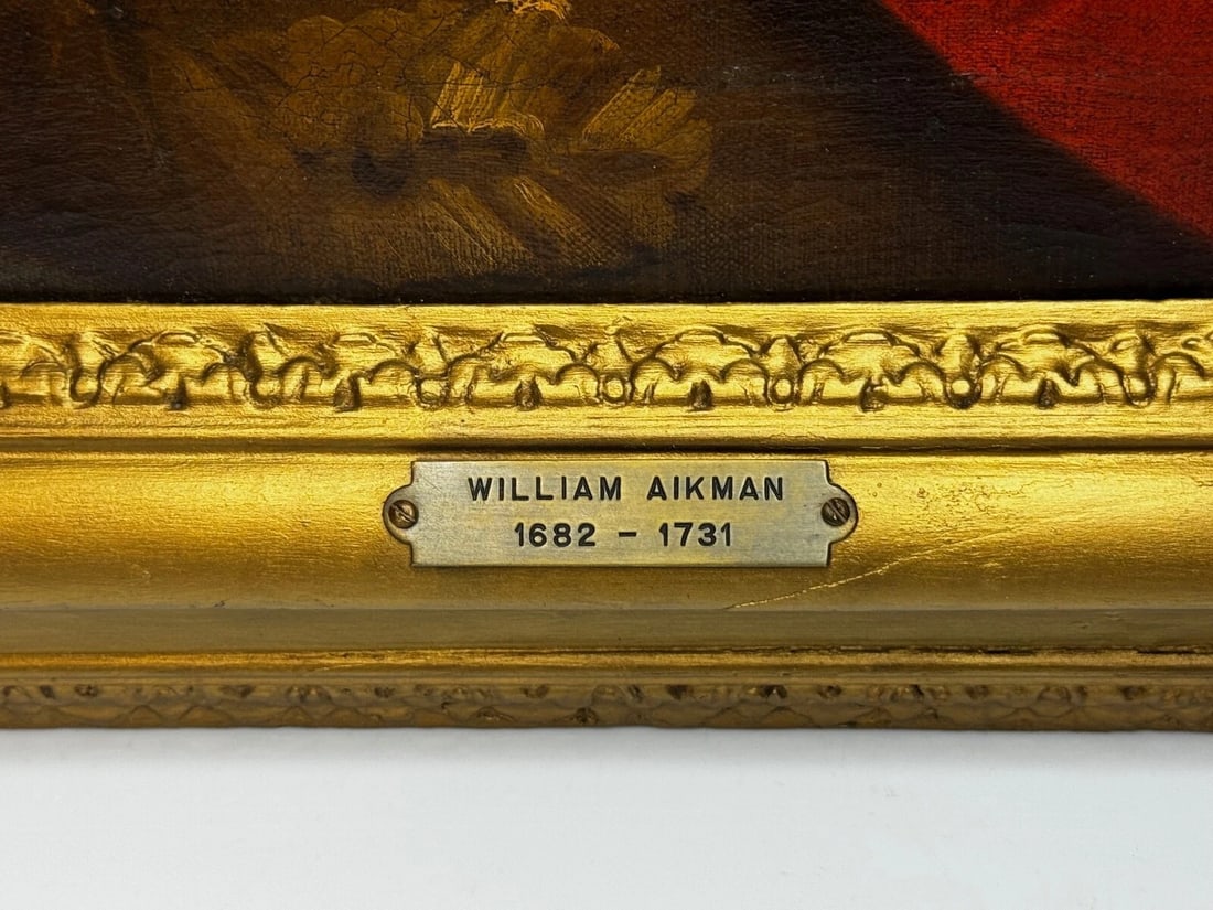 Oil Painting Lieutenant General Sir James Campbell Attributed William Aikman - 5