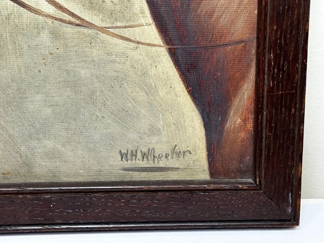 Equine Portrait of Champion Racehorse Craig an Eran by Walter Herbert Wheeler - 9