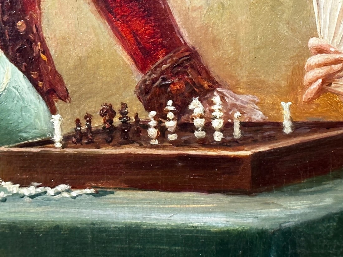 A Chess Problem in the Drawing Room Drama of a Courtly Move By Carlo Ferranti - 10