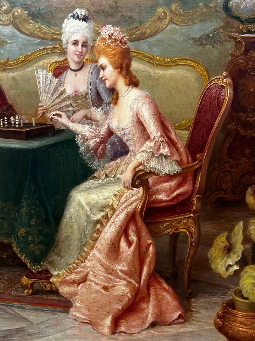 A Chess Problem in the Drawing Room Drama of a Courtly Move By Carlo Ferranti - 11