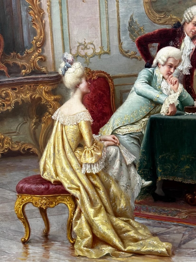 A Chess Problem in the Drawing Room Drama of a Courtly Move By Carlo Ferranti - 12