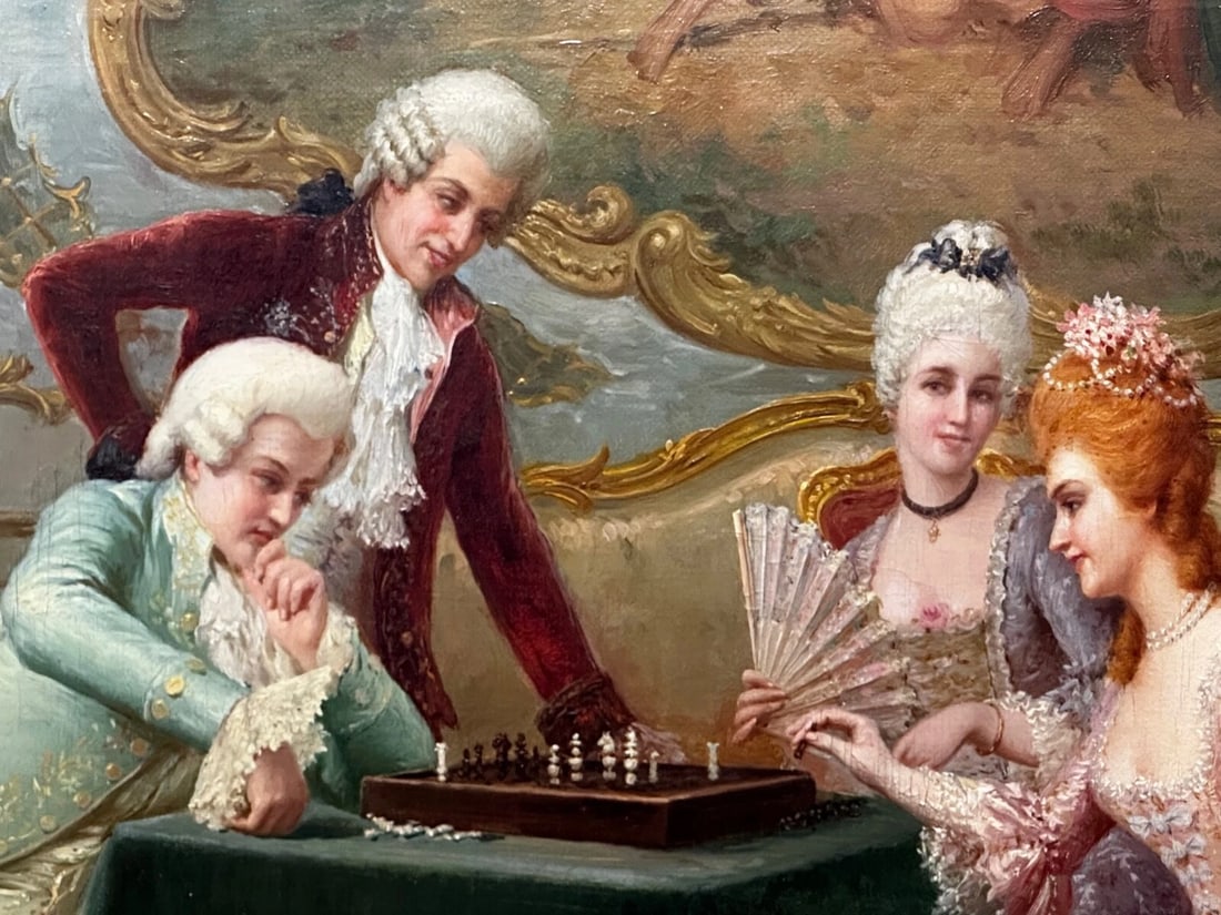 A Chess Problem in the Drawing Room Drama of a Courtly Move By Carlo Ferranti - 8