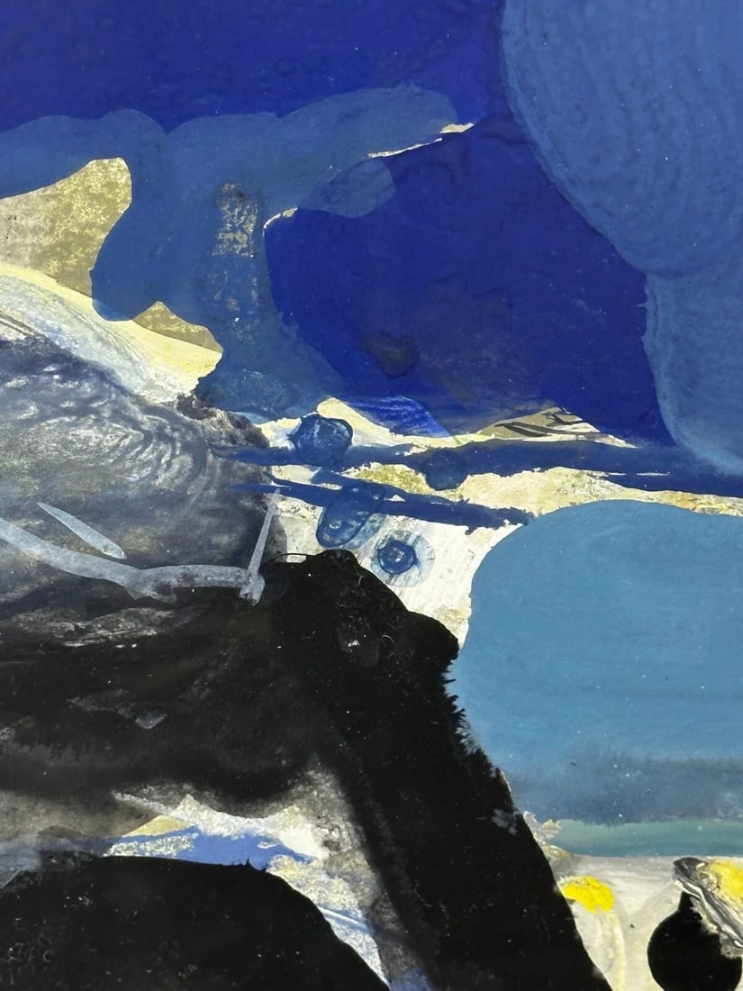 Painting Illuminated Moonlight Seaside Night Beach By James Downie Robertson RSA - 12