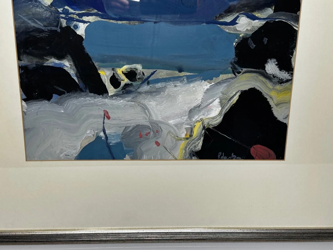 Painting Illuminated Moonlight Seaside Night Beach By James Downie Robertson RSA - 5