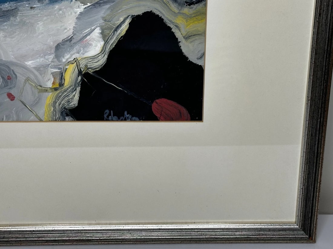 Painting Illuminated Moonlight Seaside Night Beach By James Downie Robertson RSA - 9
