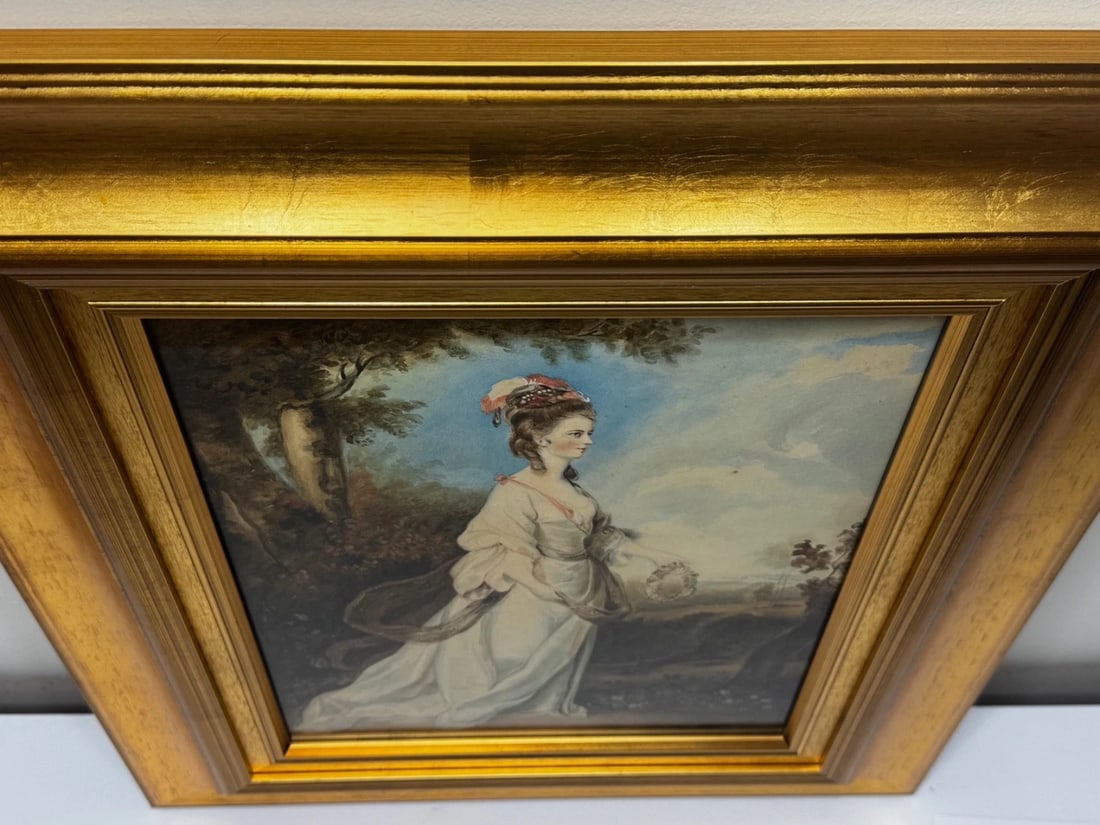 Painting Lady Jane Stanhope as Aurora In the Manner of Sir Joshua Reynolds C1785 - 10