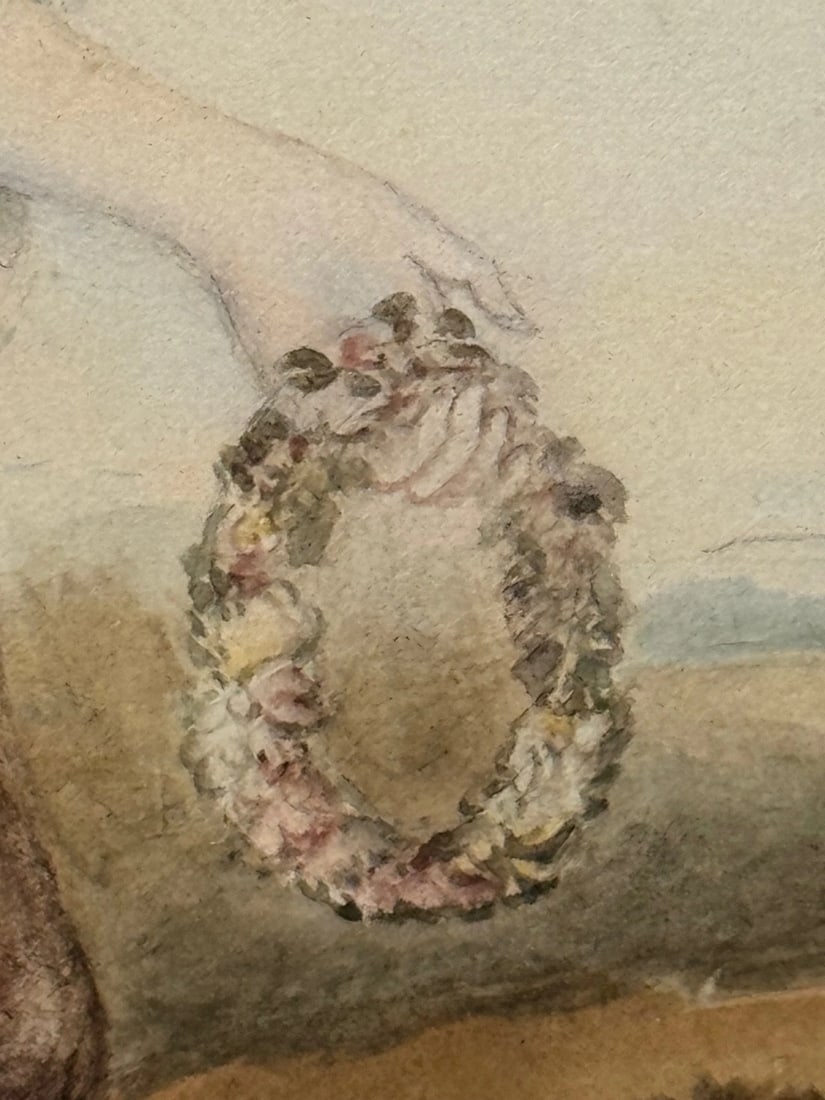 Painting Lady Jane Stanhope as Aurora In the Manner of Sir Joshua Reynolds C1785 - 12