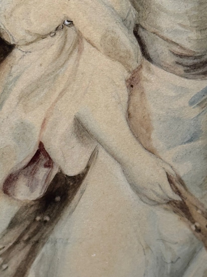 Painting Lady Jane Stanhope as Aurora In the Manner of Sir Joshua Reynolds C1785 - 17