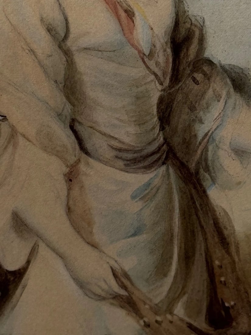 Painting Lady Jane Stanhope as Aurora In the Manner of Sir Joshua Reynolds C1785 - 18