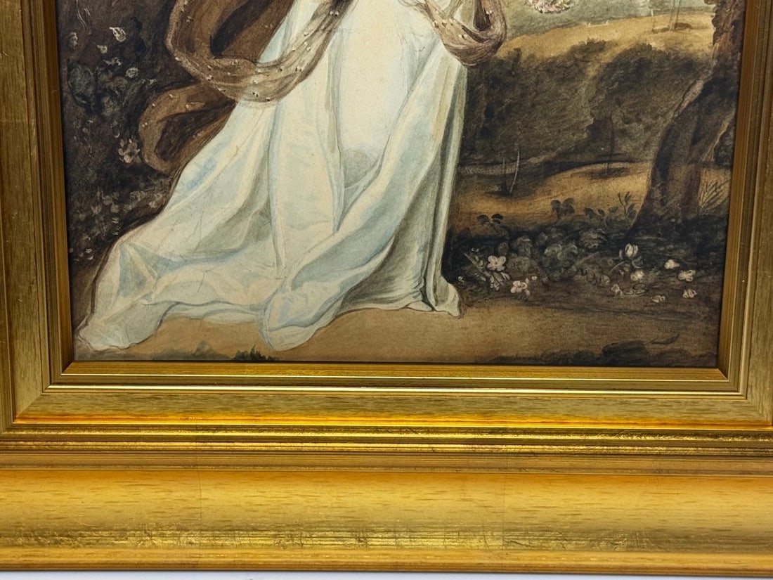 Painting Lady Jane Stanhope as Aurora In the Manner of Sir Joshua Reynolds C1785 - 9