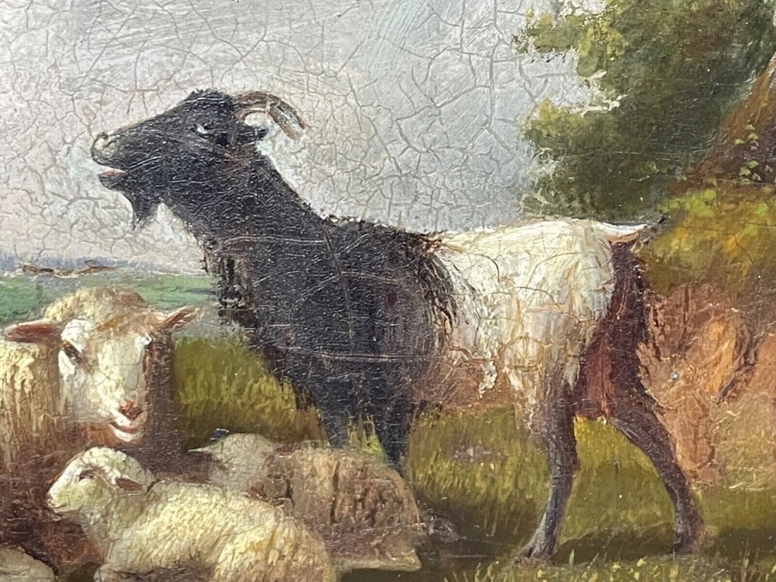 Pair of Mid-19th Century Belgian Animal Paintings by Franz van Severdonck - 10