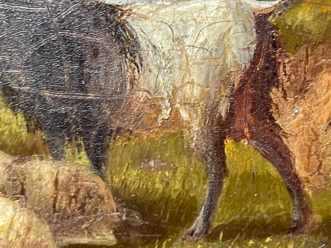 Pair of Mid-19th Century Belgian Animal Paintings by Franz van Severdonck - 17