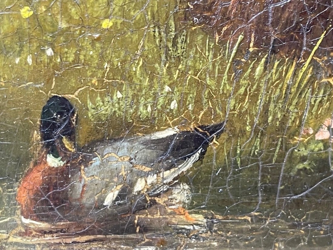 Pair of Mid-19th Century Belgian Animal Paintings by Franz van Severdonck - 9