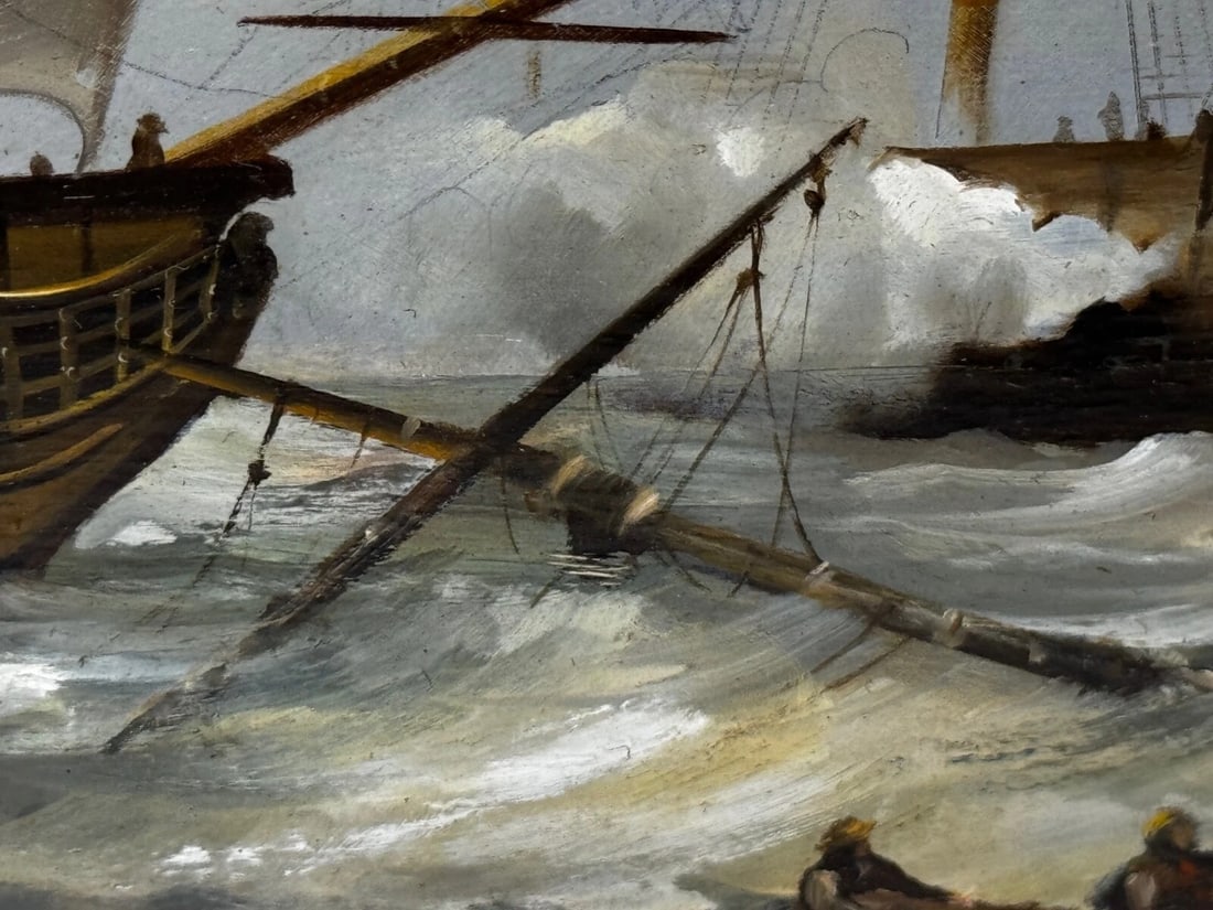 Epic Battle of Quiberon Bay 1759 Admiral Hawke Victory vs French Conflans Fleet - 16