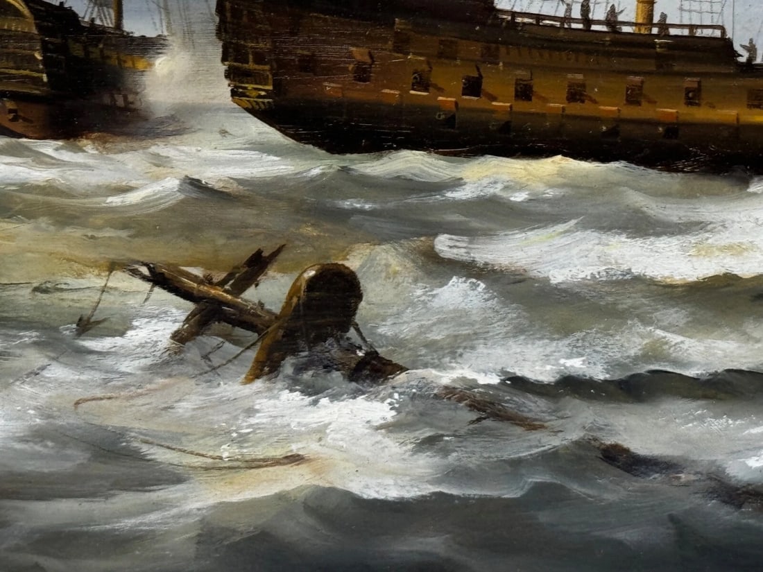 Epic Battle of Quiberon Bay 1759 Admiral Hawke Victory vs French Conflans Fleet - 18