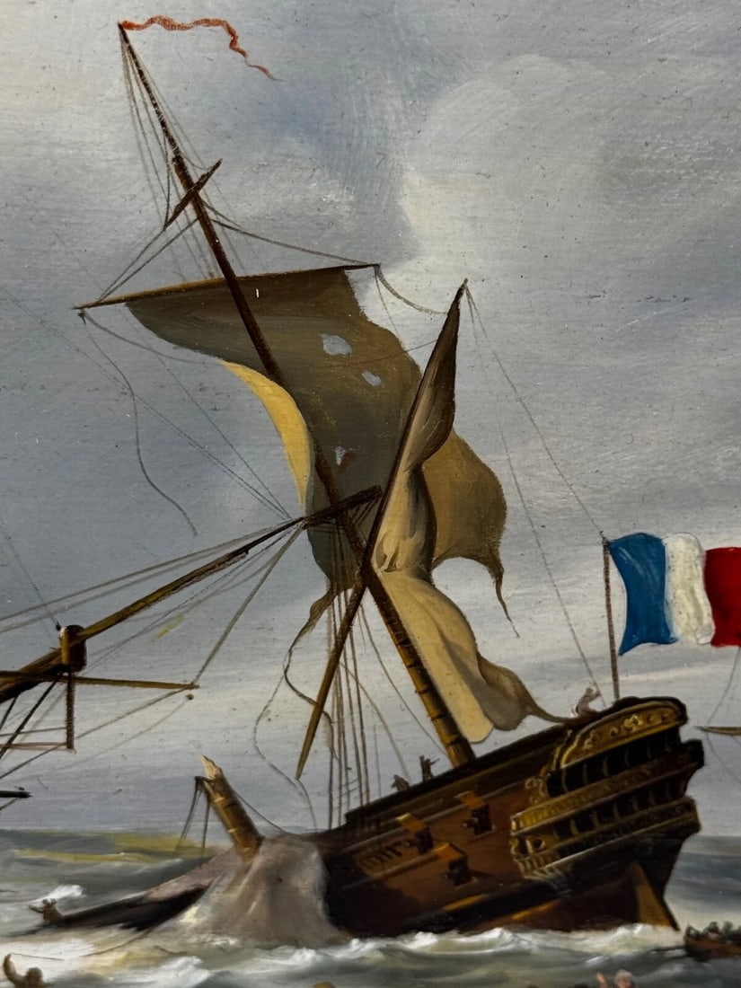 Epic Battle of Quiberon Bay 1759 Admiral Hawke Victory vs French Conflans Fleet - 20