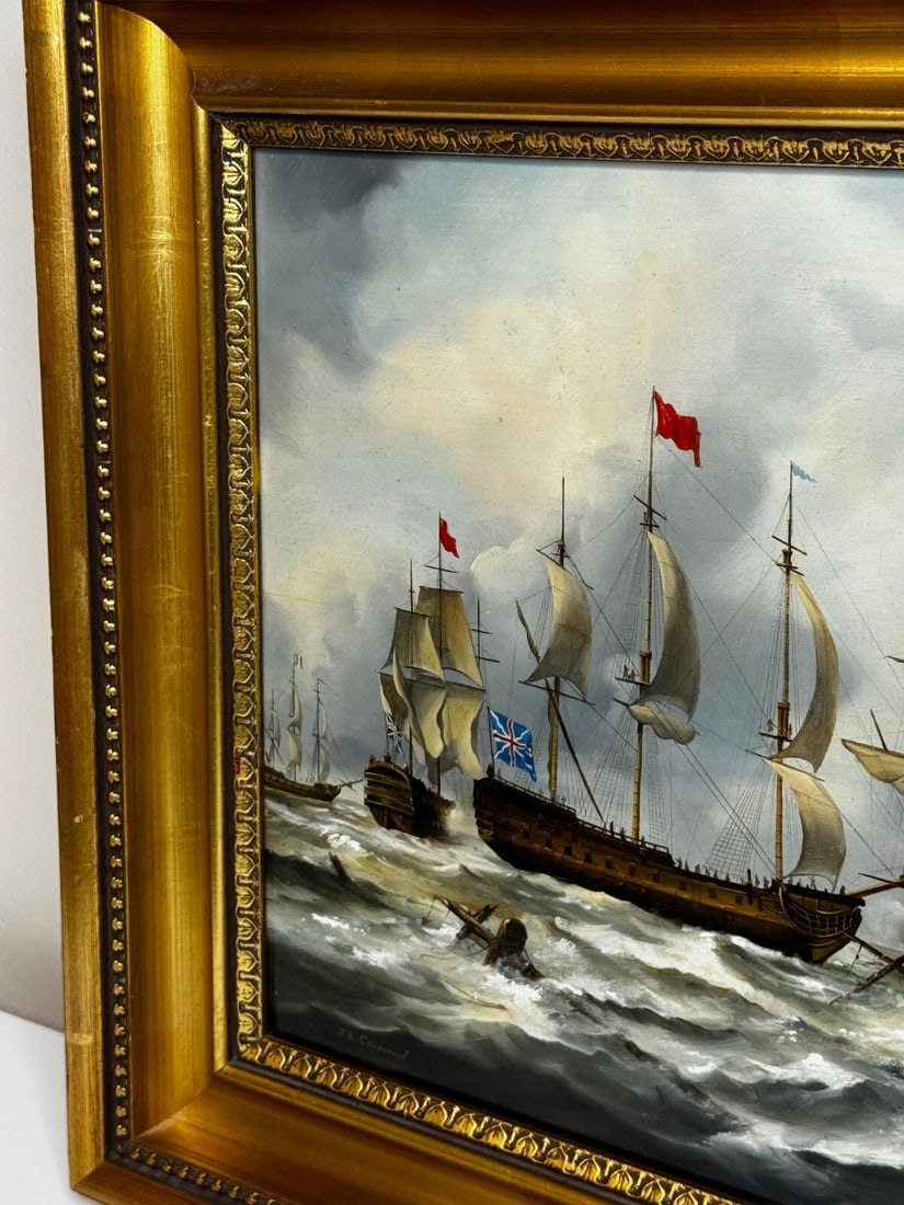 Epic Battle of Quiberon Bay 1759 Admiral Hawke Victory vs French Conflans Fleet - 5
