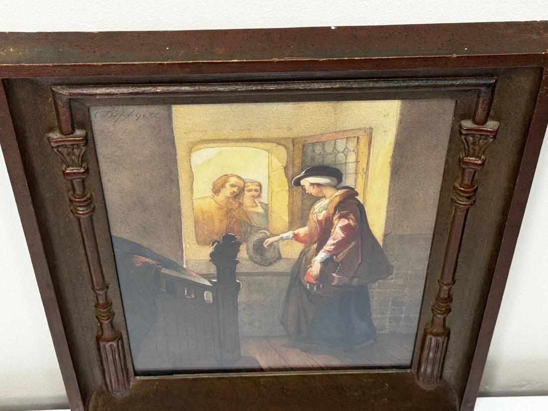 Painting Tudor Monarch Noble Mary Stuart Queen Of Scots By Christoffel Bisschop - 13