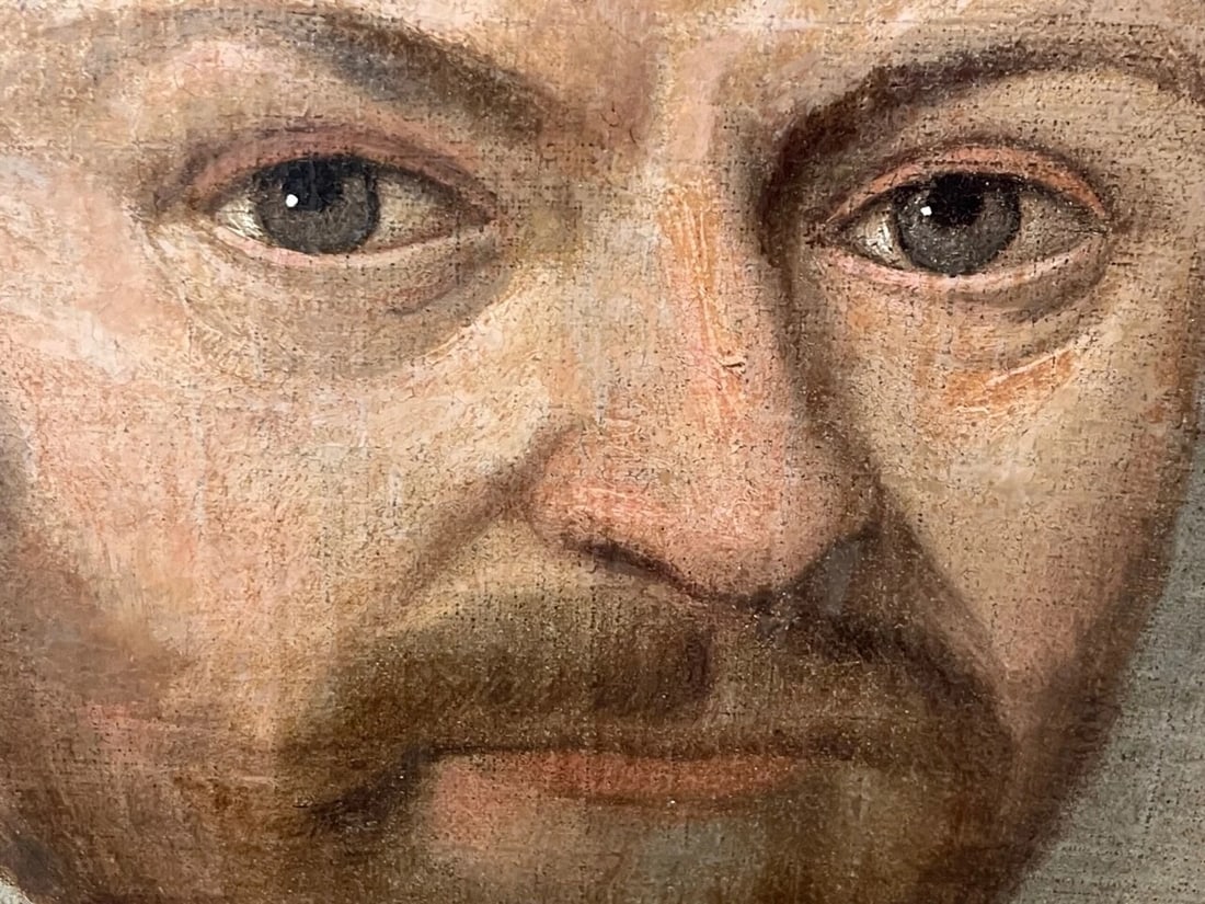 Oil Portrait Dutch Wealthy Merchant In The Manner of Michiel van Mierevelt C1625 - 11
