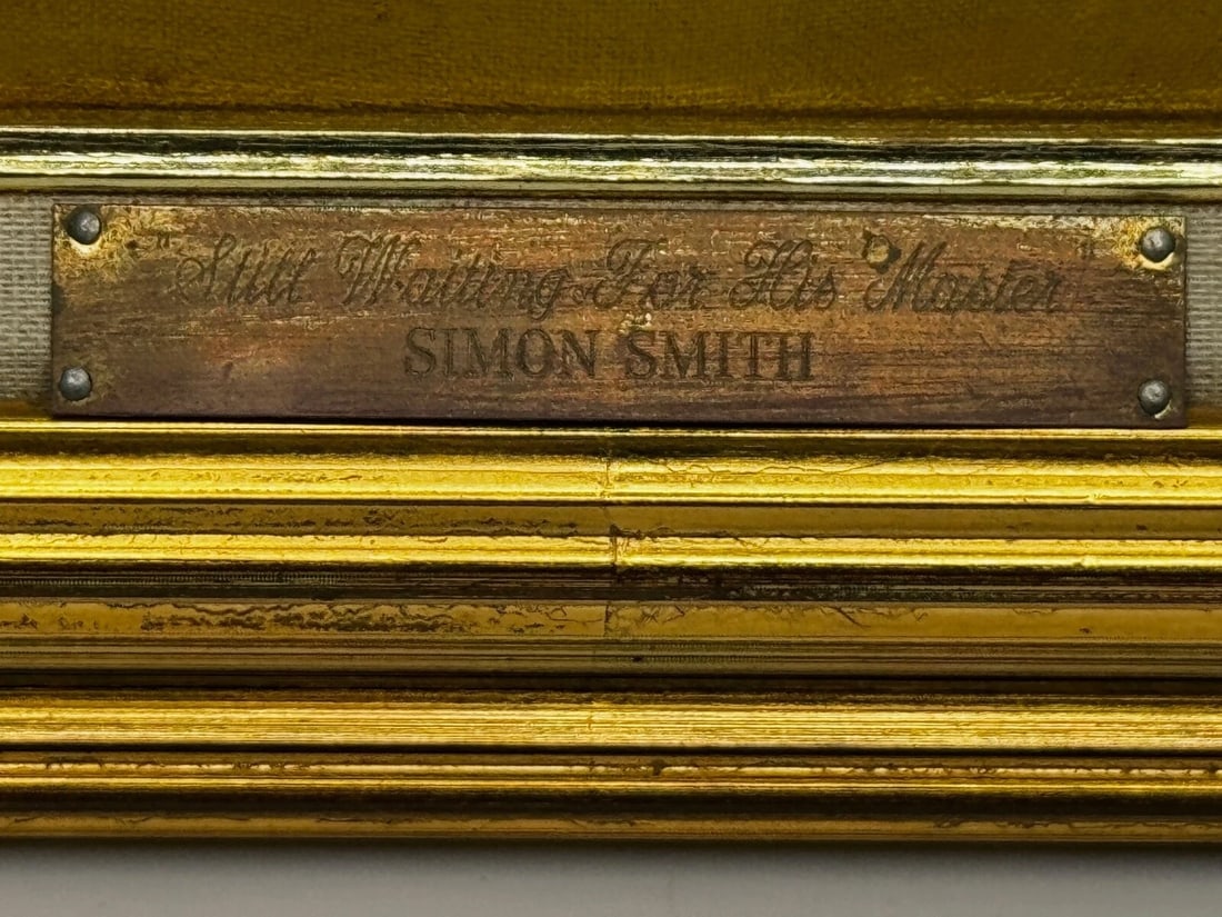 Large Oil Painting Battle Of Britain RAF Pilots Ready For Takeoff Biggin Hill - 5