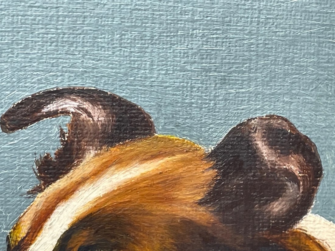 Oil Painting Portrait Scottish Rough Collie Dogs Follower Benedict Angell Hyland - 18