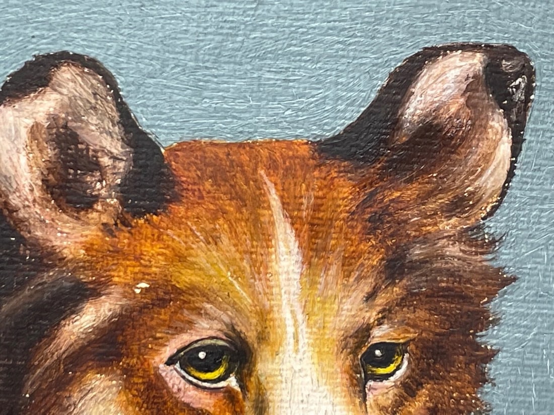 Oil Painting Portrait Scottish Rough Collie Dogs Follower Benedict Angell Hyland - 20