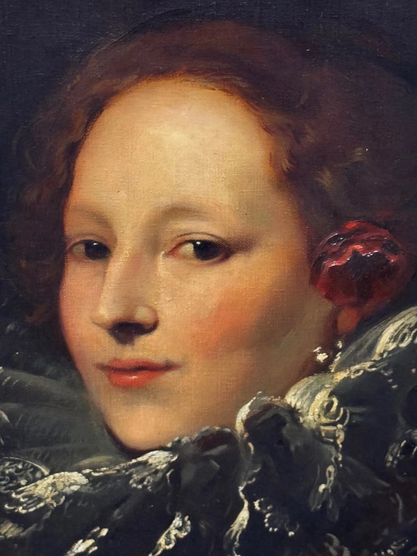 Regal Grace After Anthony van Dyck Portrait Of Marchesa Elena Grimaldi Cattaneo - 5