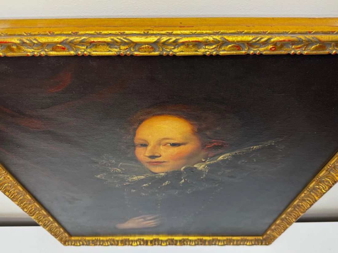 Regal Grace After Anthony van Dyck Portrait Of Marchesa Elena Grimaldi Cattaneo - 9