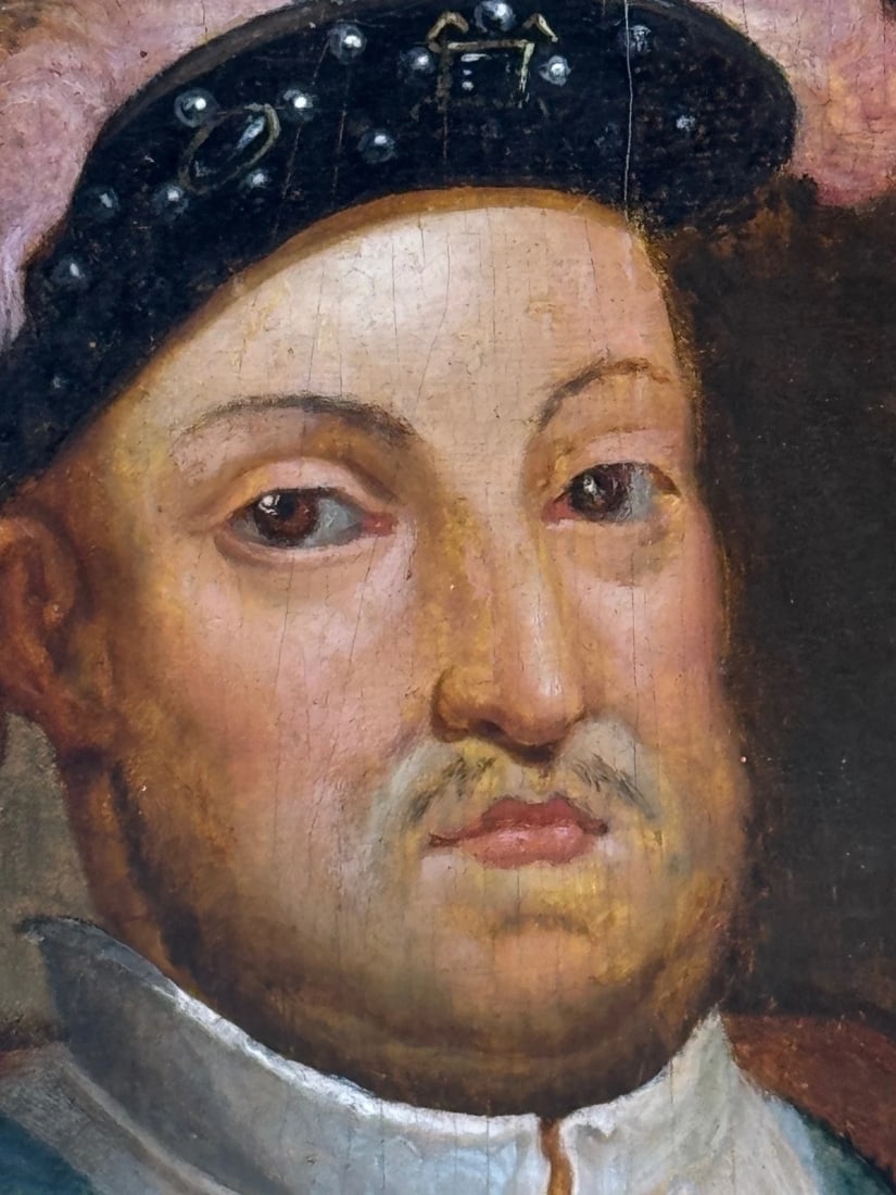 Portrait King Henry VIII Prototype Wearing the Badge of the Order of the Garter - 14