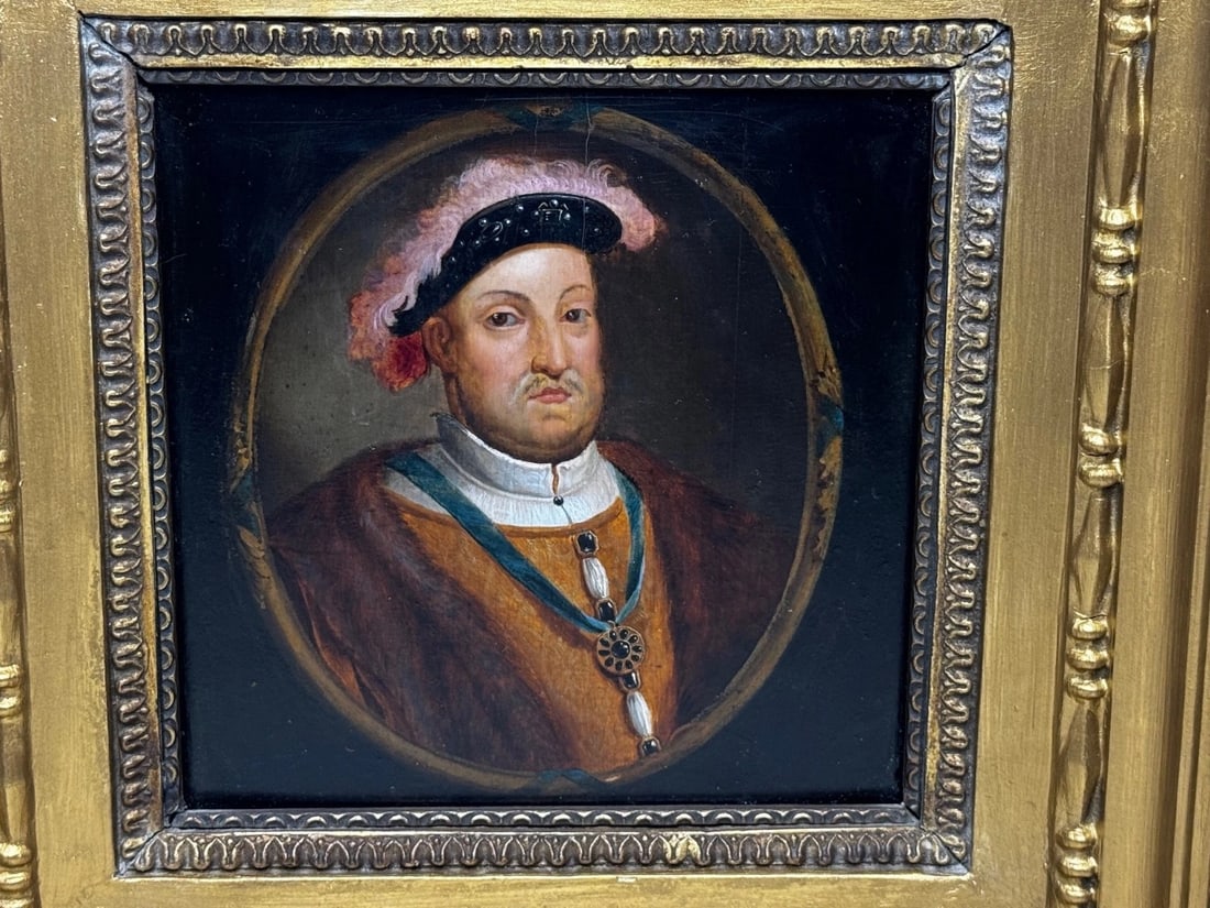 Portrait King Henry VIII Prototype Wearing the Badge of the Order of the Garter - 2