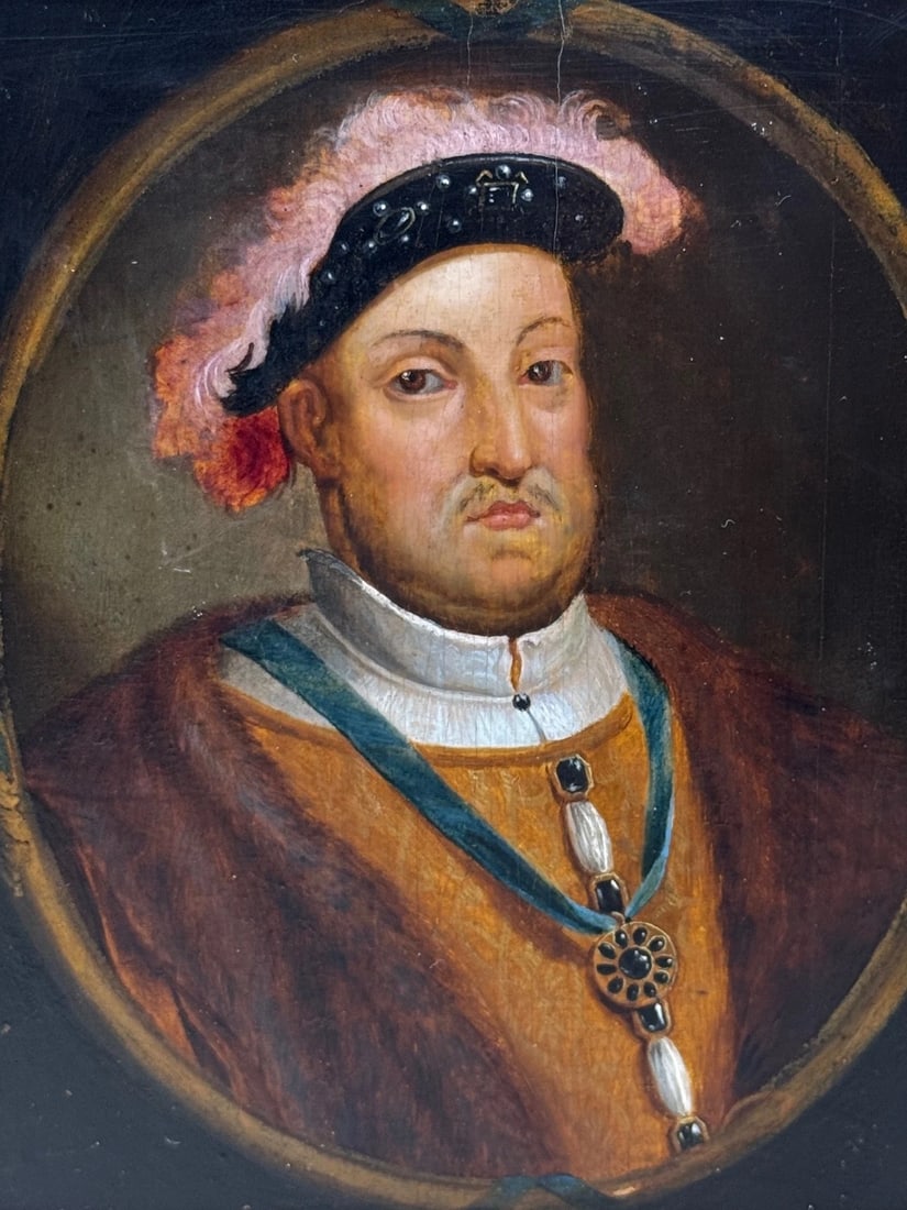 Portrait King Henry VIII Prototype Wearing the Badge of the Order of the Garter - 3
