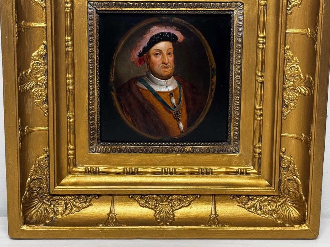 Portrait King Henry VIII Prototype Wearing the Badge of the Order of the Garter - 8