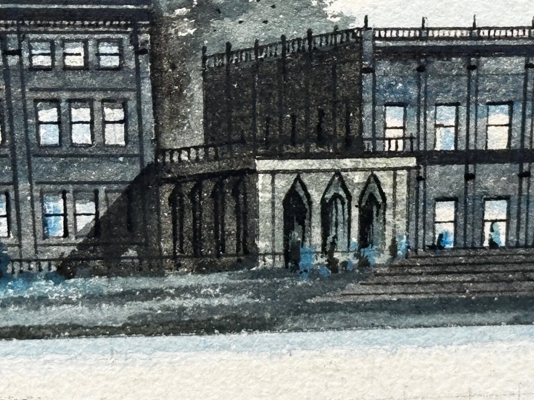 Painting The Final Glimpse Trentham Hall Historic Seat Duke Of Sutherland C1912 - 8