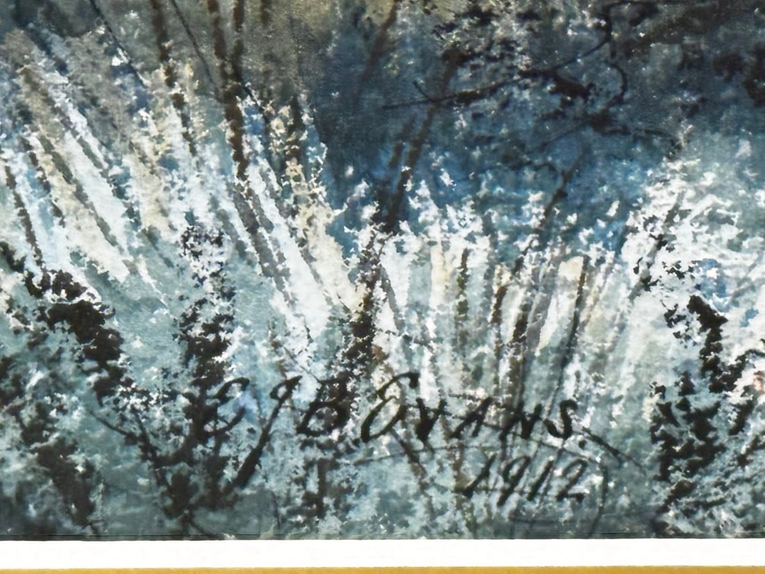 Painting The Final Glimpse Trentham Hall Historic Seat Duke Of Sutherland C1912 - 9