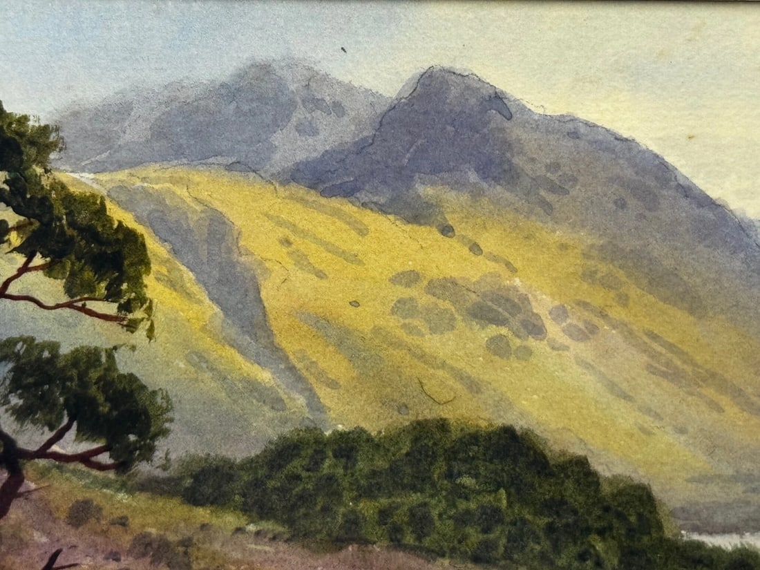 Thirlmere and Helvellyn Lake District Painting by Edward Horace Thompson 1925 - 10