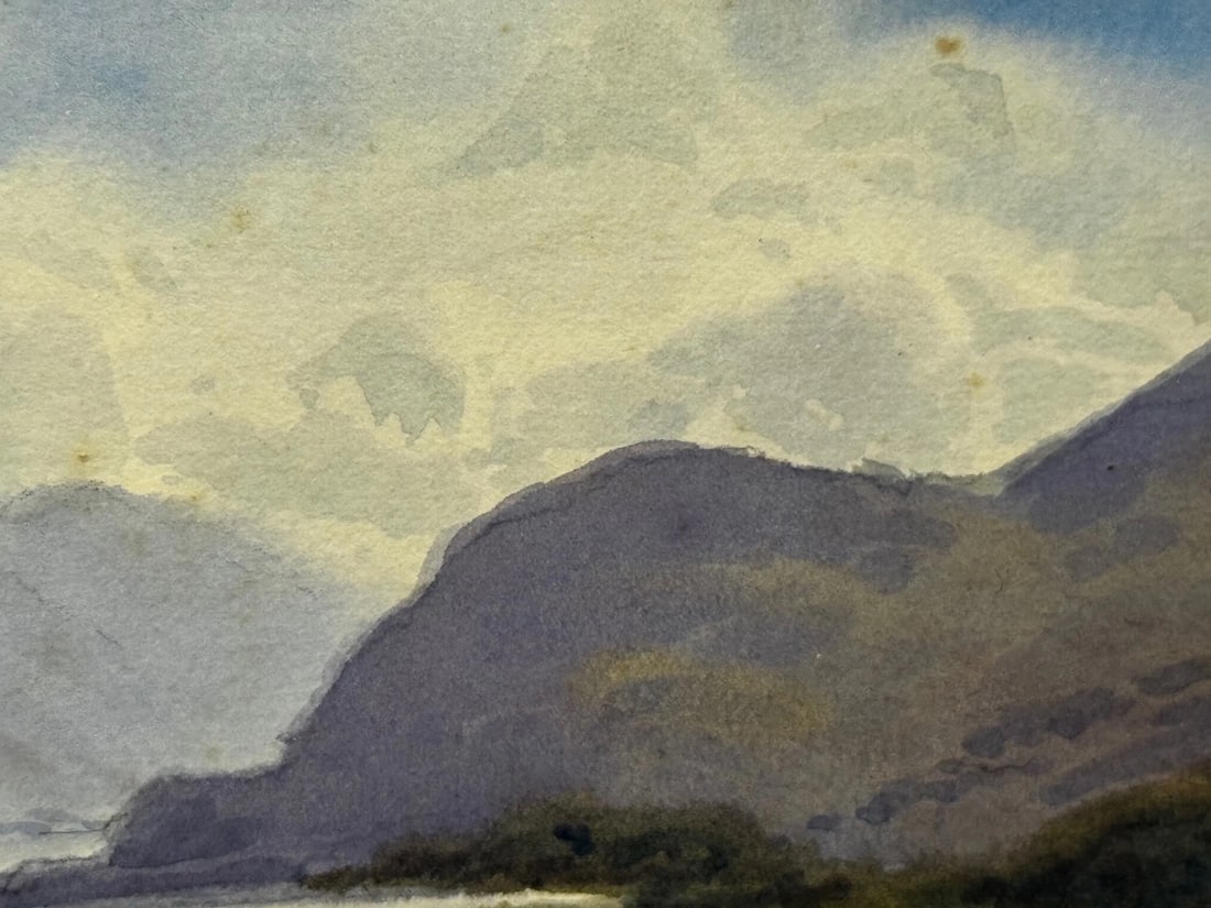 Thirlmere and Helvellyn Lake District Painting by Edward Horace Thompson 1925 - 12