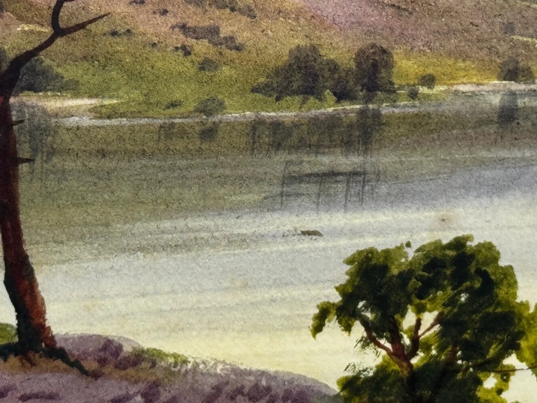 Thirlmere and Helvellyn Lake District Painting by Edward Horace Thompson 1925 - 20