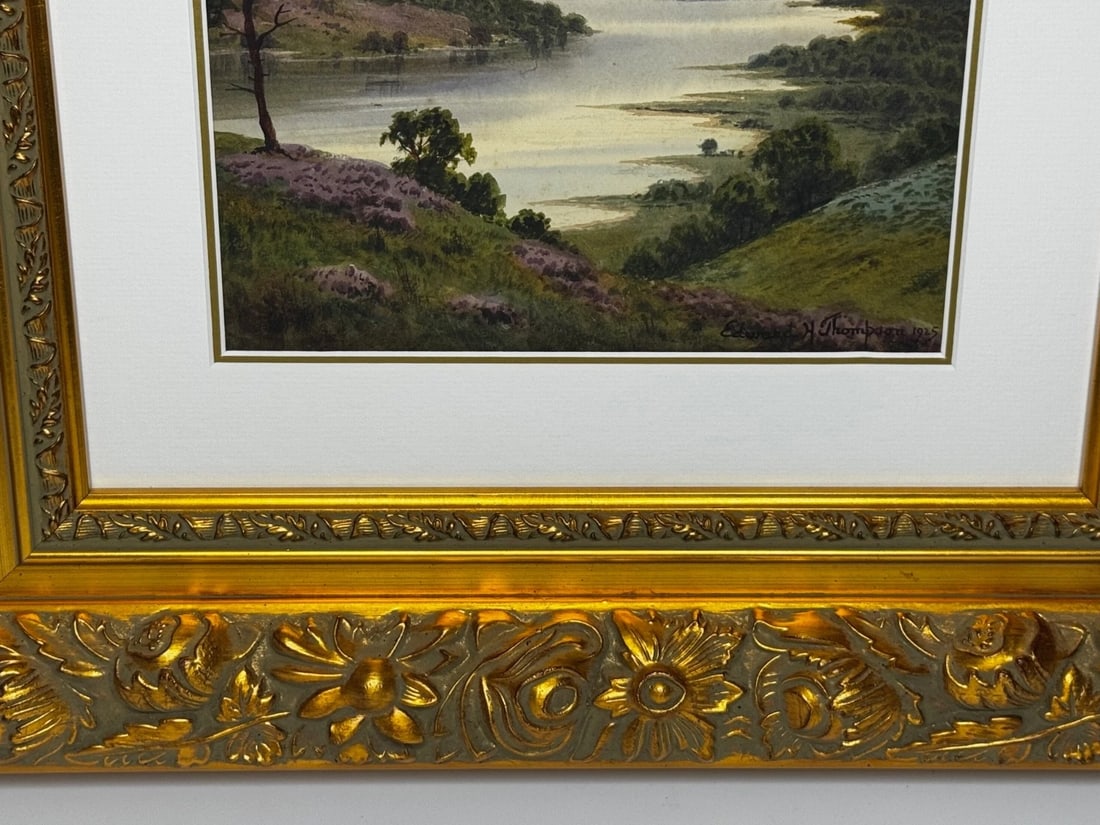 Thirlmere and Helvellyn Lake District Painting by Edward Horace Thompson 1925 - 4