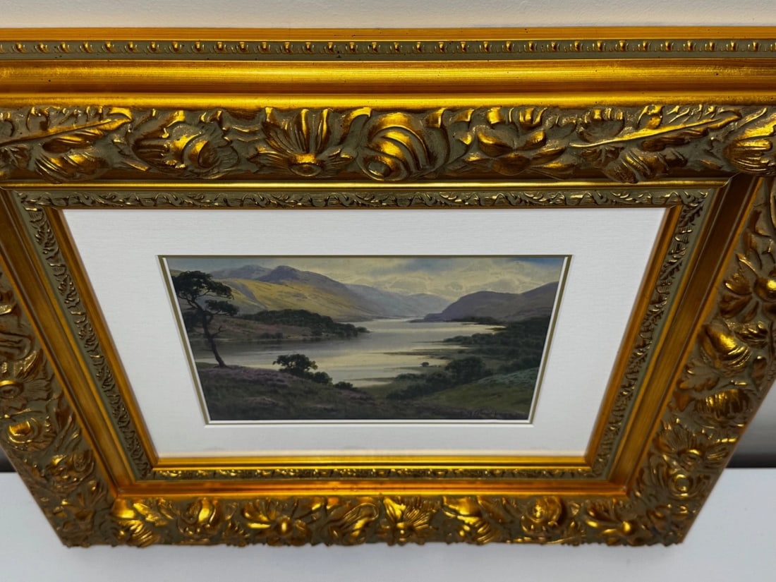 Thirlmere and Helvellyn Lake District Painting by Edward Horace Thompson 1925 - 5
