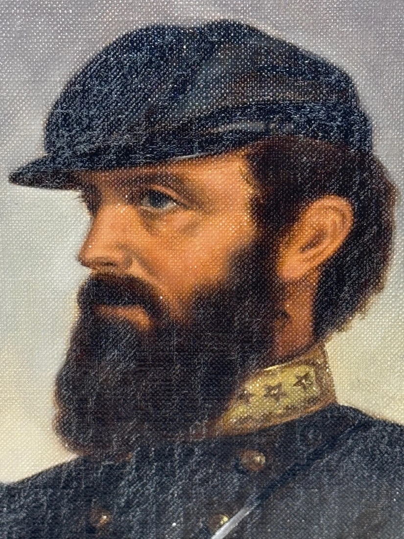 Thomas “Stonewall” Jackson Historical American Civil War General Oil Portrait - 17