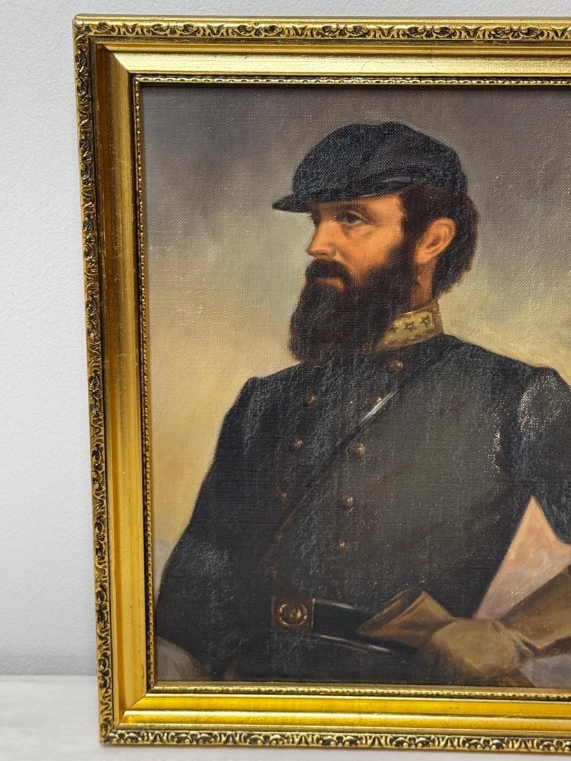 Thomas “Stonewall” Jackson Historical American Civil War General Oil Portrait - 6
