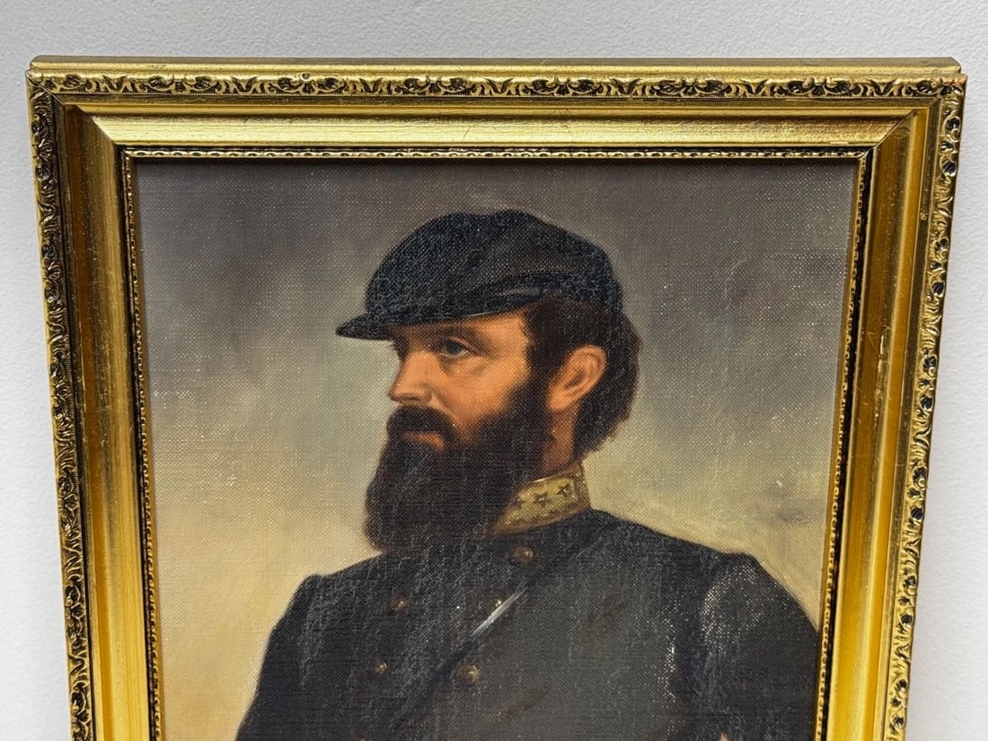 Thomas “Stonewall” Jackson Historical American Civil War General Oil Portrait - 8