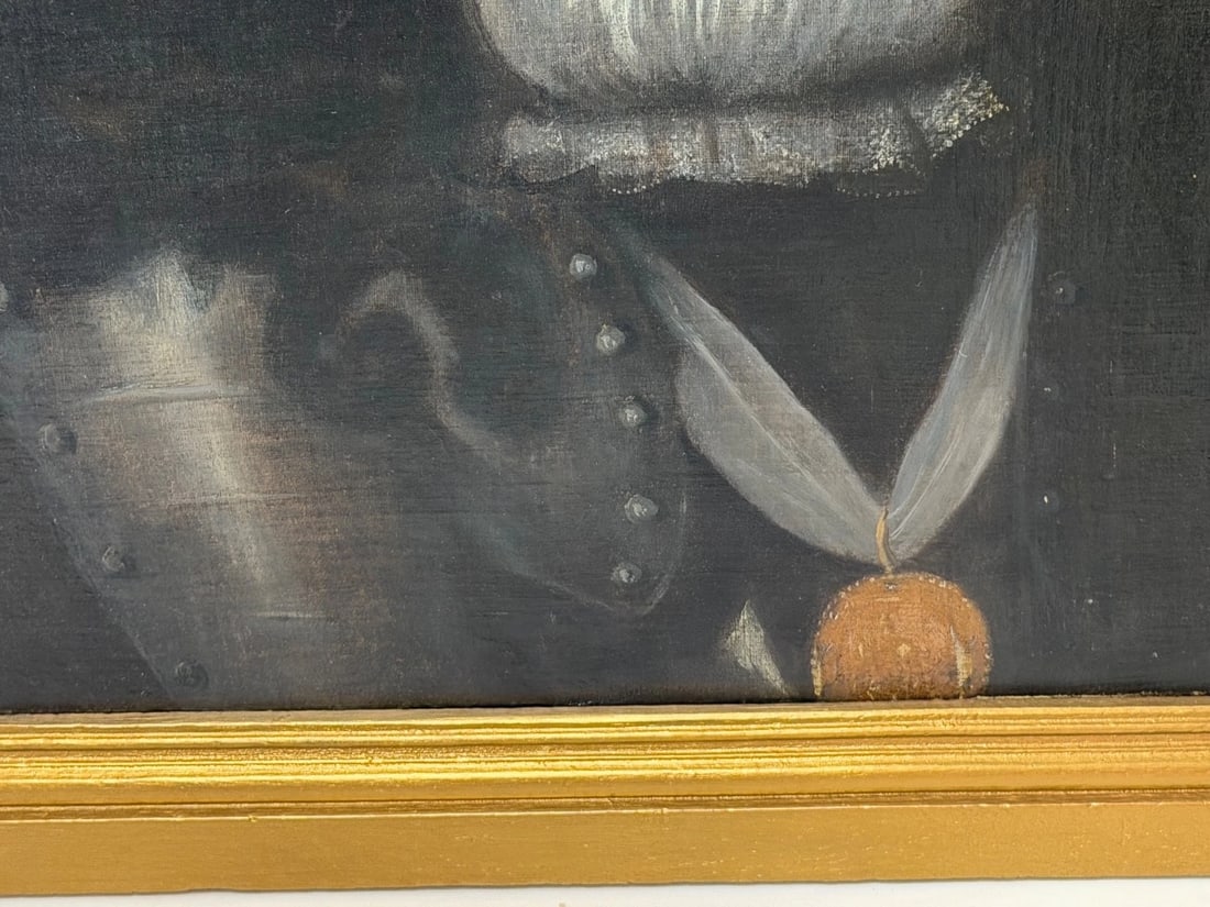 Oil Portrait of King Charles II Wearing the Royal Garter After Sir Peter Lily - 7