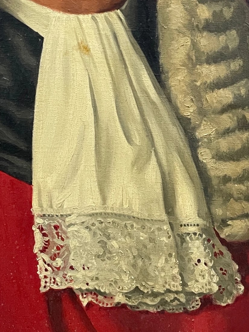 Judicial Portrait of Mr Justice Paul Storr in Full Court Dress By John Codner - 10