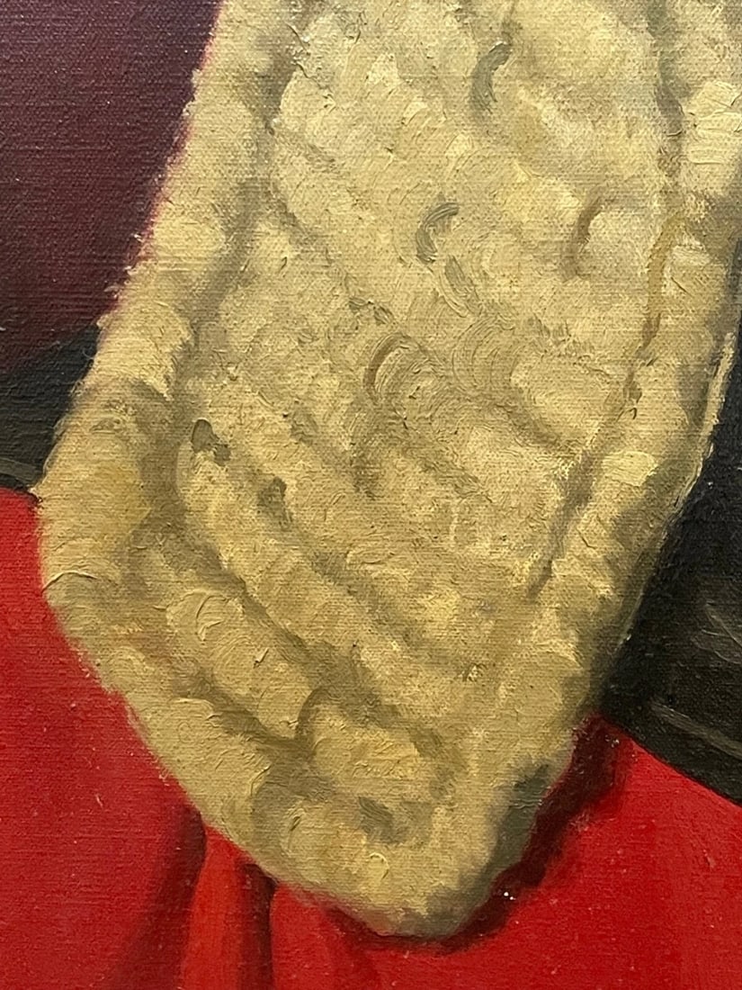 Judicial Portrait of Mr Justice Paul Storr in Full Court Dress By John Codner - 11