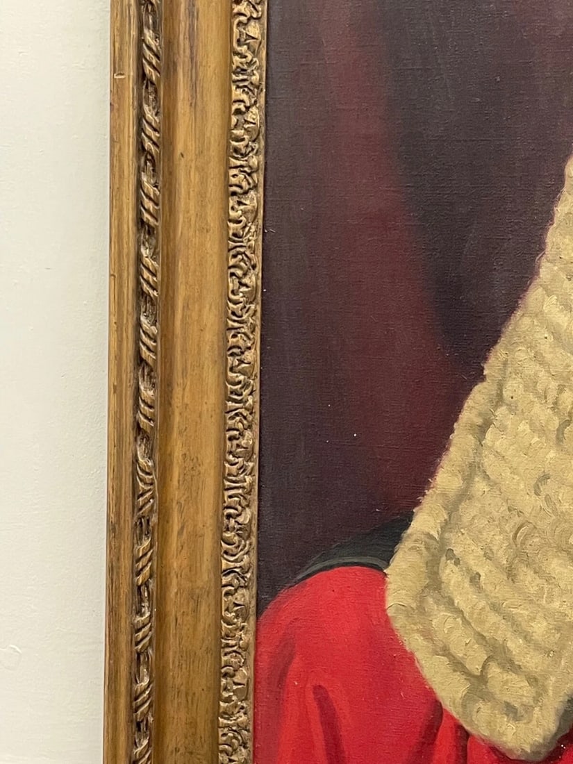Judicial Portrait of Mr Justice Paul Storr in Full Court Dress By John Codner - 6