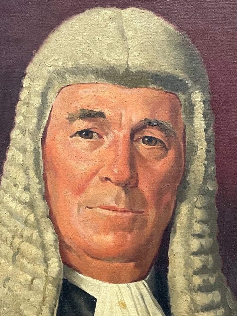 Judicial Portrait of Mr Justice Paul Storr in Full Court Dress By John Codner - 9